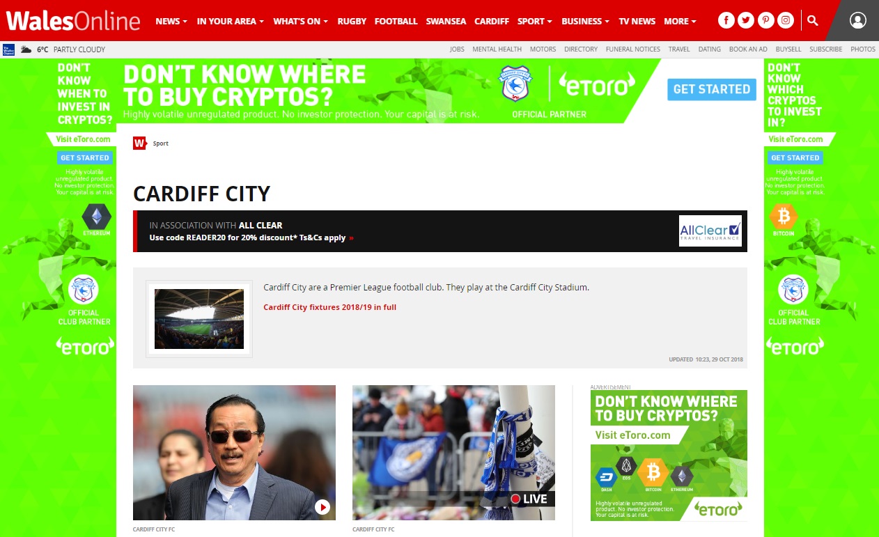 Etoro WalesOnline Etoro WalesOnline