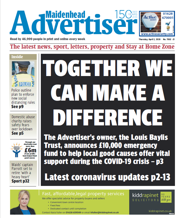 Maidenhead Advertiser Together We Can Make A Difference Maidenhead Advertiser Together We Can Make A Difference