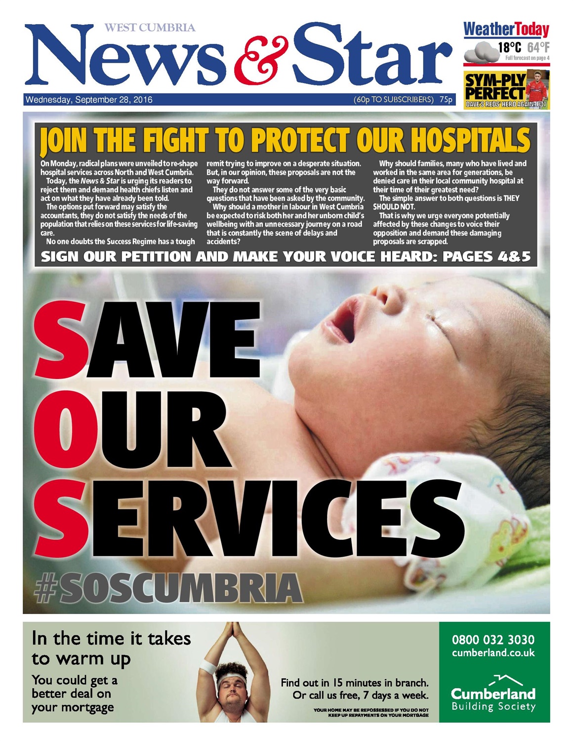 News and Star FRONT News and Star FRONT