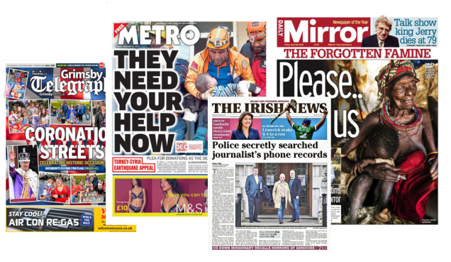 Iconic 2023 Front Pages: A Powerful Year for News Brands
